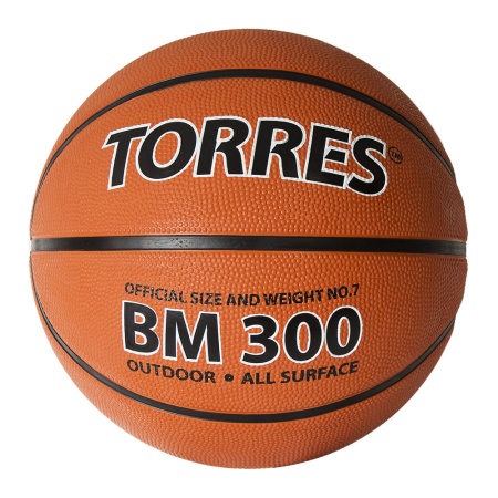 Купить Мяч баскетбольный  "TORRES BM300" р.5 в Стараякупавне 