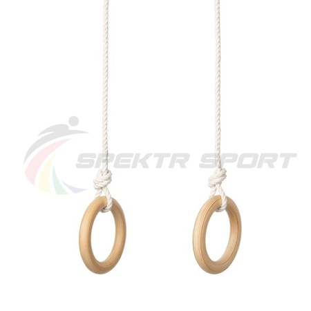 Купить Кольца гимнастические деревянные (фанера 18 мм, покрытие: эмаль, лак или пропитка) в Стараякупавне 