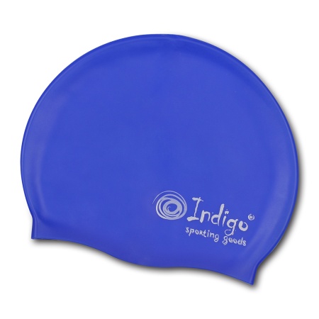 Купить Шапочка для плавания силиконовая Indigo однотонная  в Стараякупавне 