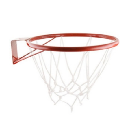 Купить Кольцо баскетбольное метал №3 (труба) с сеткой 295 мм в Стараякупавне 